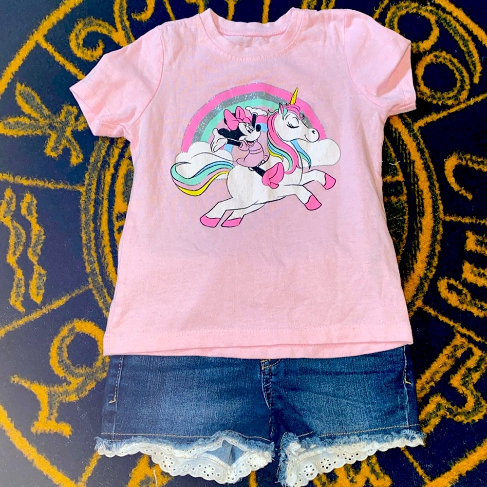 Minnie Mouse spring outfit💐